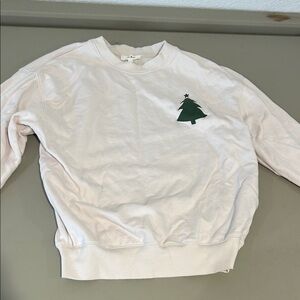 Très Bien Cream Knit Christmas Sweater